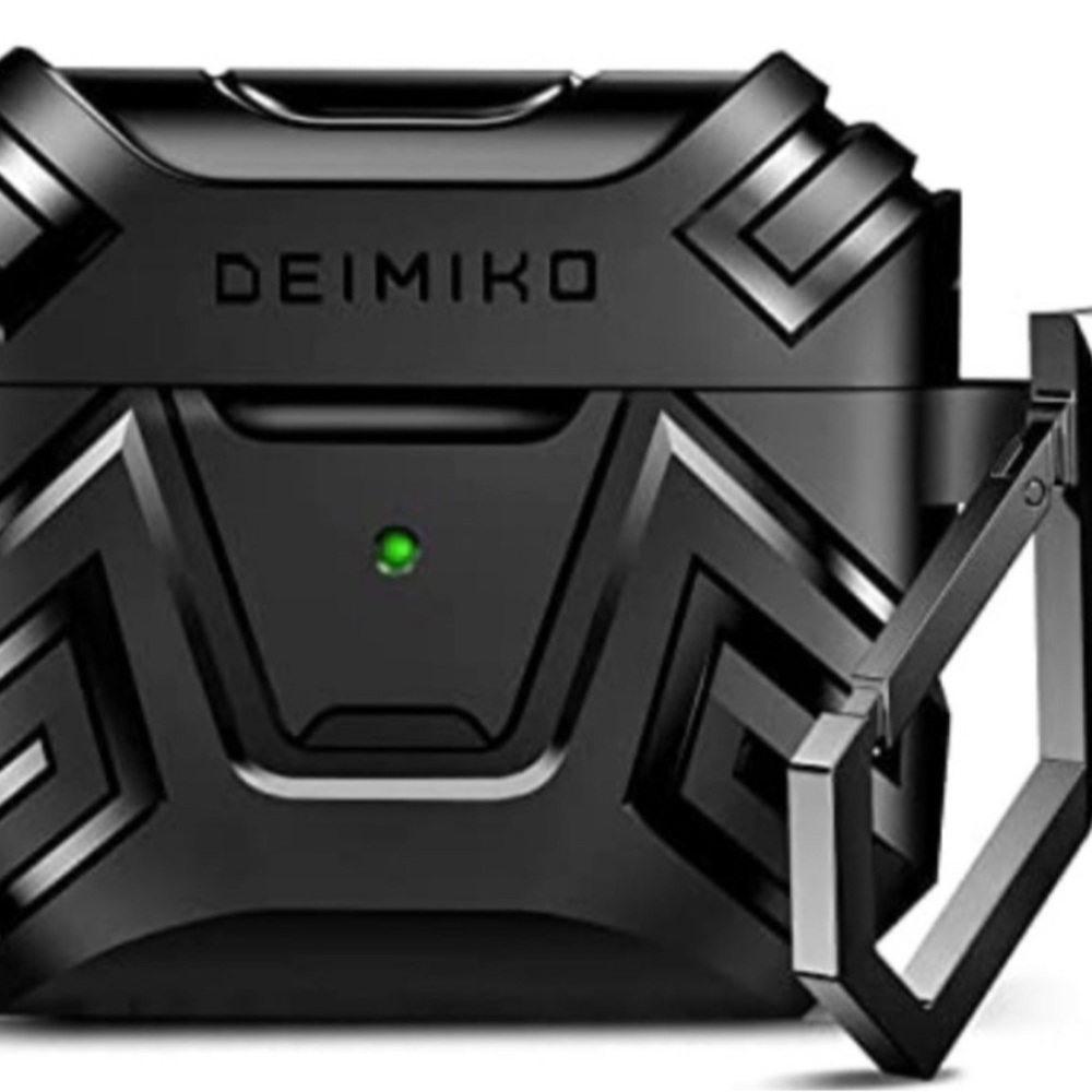 DEIMIKO Military AirPods PROcase Black Cover